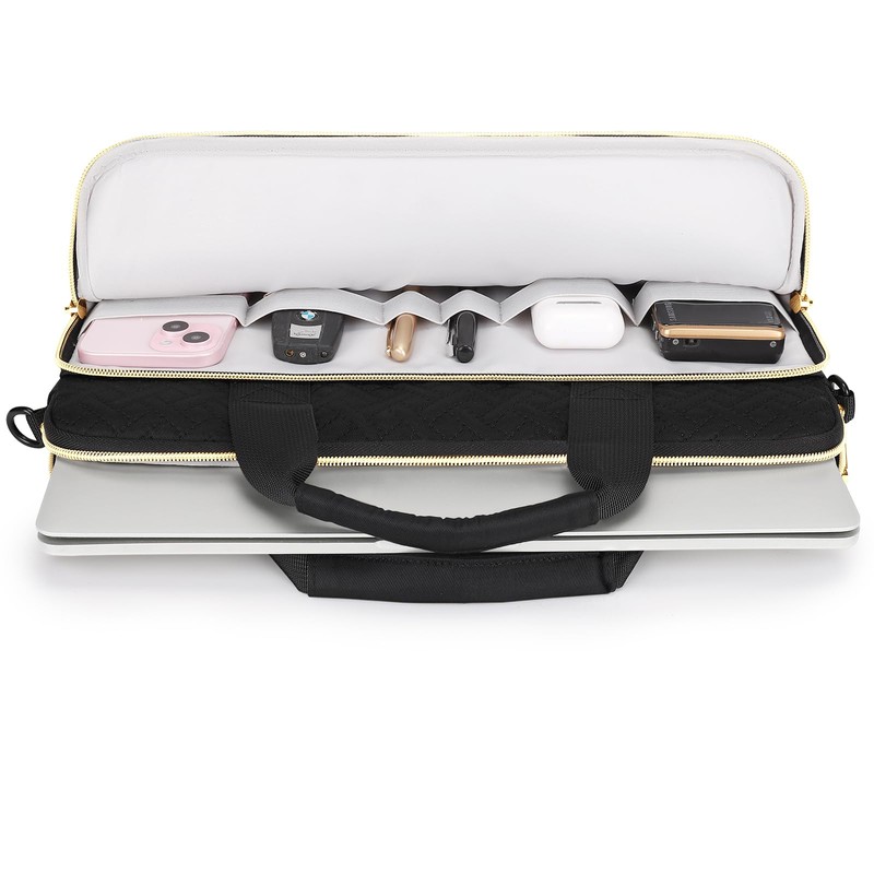 DOMISO 17.3 inch Laptop Sleeve Case Water-Resistant Computer Cover Bag