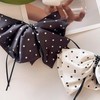 Rannyrena Large Chiffon Silk Hair Bow for Women Mesh Big
