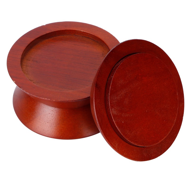 5PCS/Set Non Slip Furniture Leg Mat Wood Risers Lifts Height