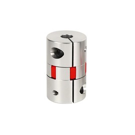 5 mm to 8 mm Flexible Shaft Coupling, Diameter 20 mm Length 25 mm Aluminium Motor Connector Flexible Spider Coupling for 3D Printer CNC Machine Servo Stepper Motor