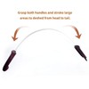 BOTH WINNERS Dual-Sided Shedding Blade with Stainless Steel Blade De-Shedding