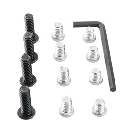 NICEYRIG 1/4 Inch-20 Thread Hex Screw, Pack of 12