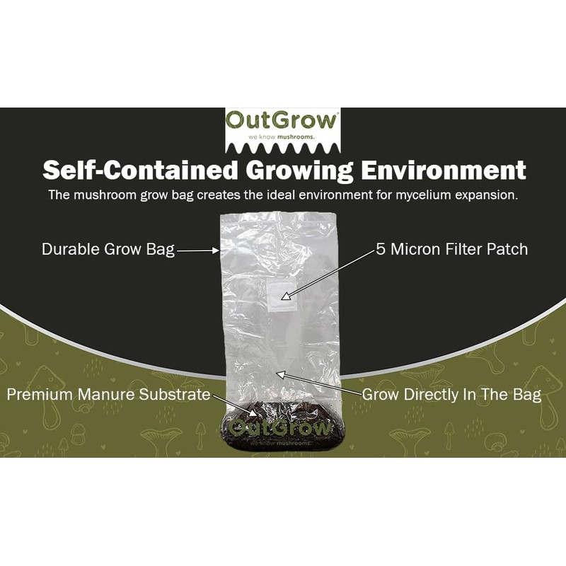 Pasteurized Horse Manure Based Mushroom Bulk Substrate 5 X (1
