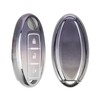 kwmobile Key Cover Compatible with Nissan 3 Button Car Key