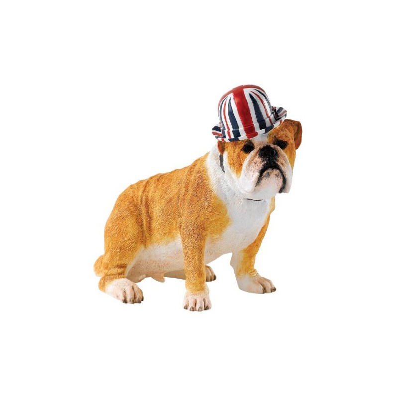Bfa Studio Dogs Bulldog Union Jack Bowler