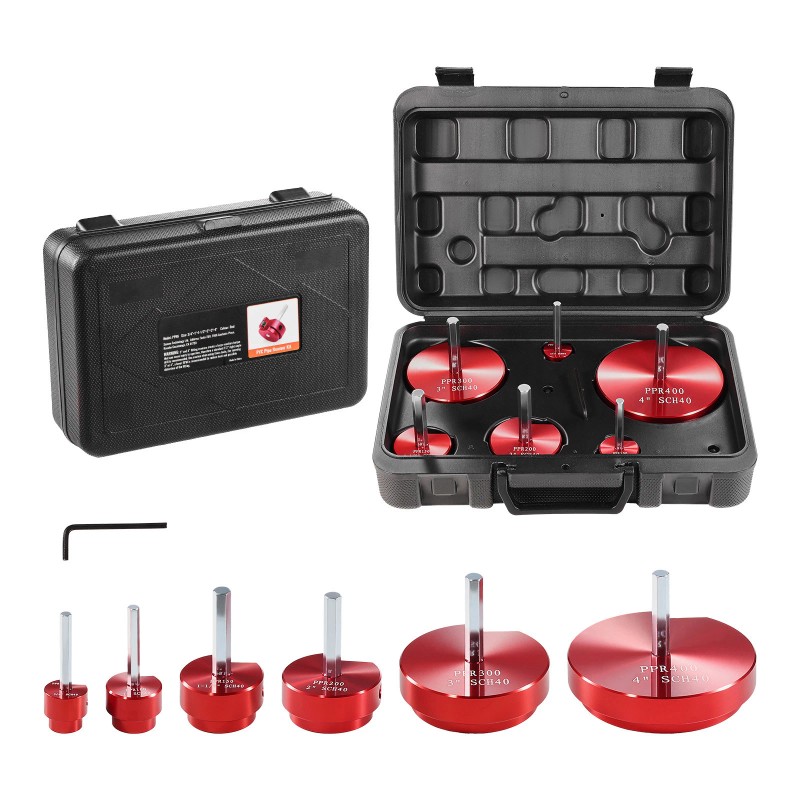 6Pcs PVC Pipe Reamer Plastic PVC Pipe Fitting Reamer Plumbing