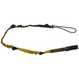 Zipfy Safety Leash Cord, Sporty Black/Yellow, 3-Ounce