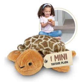 Forest & Twelfth Stuffed Tortoise, Single Mini Stuffed Animal Plush Toy for Kids, Animal Party Favors and Goody Bags, Classroom Treasure Box Prizes, Stocking Stuffers (Tortoise)