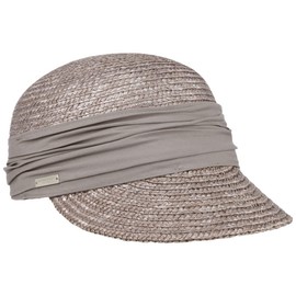 Seeberger Women's Serie Rügen Sunhat, Brown (Taupe 0086), 57 cm
