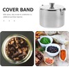 Yjemle Stainless Steel Sugar Bowl Spice Pot Sugar Canister with
