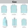 Compression Packing Cubes for Carry On Suitcases,6pcs a Set Compression