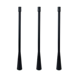 GP-88 UHF Walkie Talkie Antena de goma Rango 403-520MHz 6 pulgadas PMAE4016 para Motorola CP150 CP200d CT250 CT450 HT750 HT1250 EX500 EX600XLS GP380 PR400 CP2 0 CP00 CP040 CP200XLS Radio portátil de dos vías