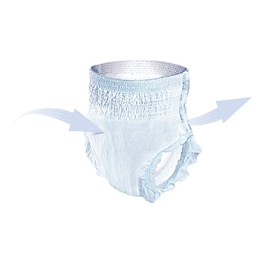 Seni Active Super Plus Unisex Adult Incontinence Underwear, Heavy Absorbency, Pull On Disposable Overnight Underwear for Men & Women (Large, 32, Count)