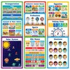 Classroom Educational Posters - 20pcs 16” x 11” - Teacher