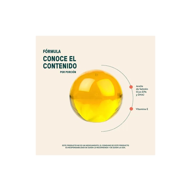 Vitamina E Omega Life 360+ 80 Cápsulas De Aceite De