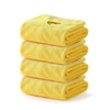 Adwize Premium Microfiber Hand Towels for Bathroom Set of 4,