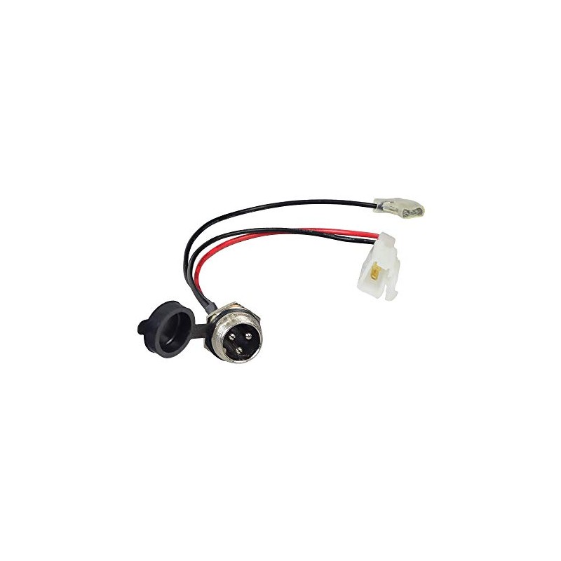 AlveyTech 3-Prong Charger Port with 3 Wires for E100, E200/E200S,