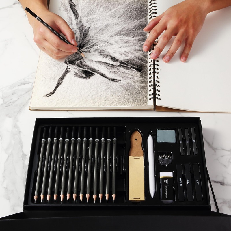 Mr. Pen- Sketching Pencils Set, 25 pcs, Art Set, Graphite