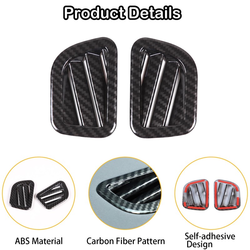Heutamo Dashboard Air Vents Cover Frame Compatible with Land Rover