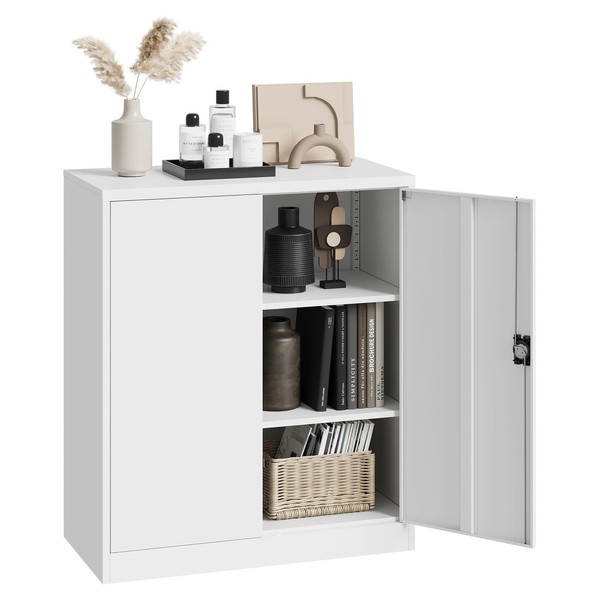 AFAIF Metal Garage Storage Cabinets with Lock, 36" Tall Tool