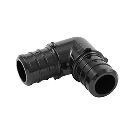 Shark Bite Up256a5 3/4" Black Plastic Pex 90 Barb Elbow 5 Count