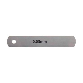 Niigata Seiki SK S075-003 Cicunes Gauge (Gap Gauge), Leaf, 3.0 x 0.01 inches (75 x 0.03 mm), Made in Japan