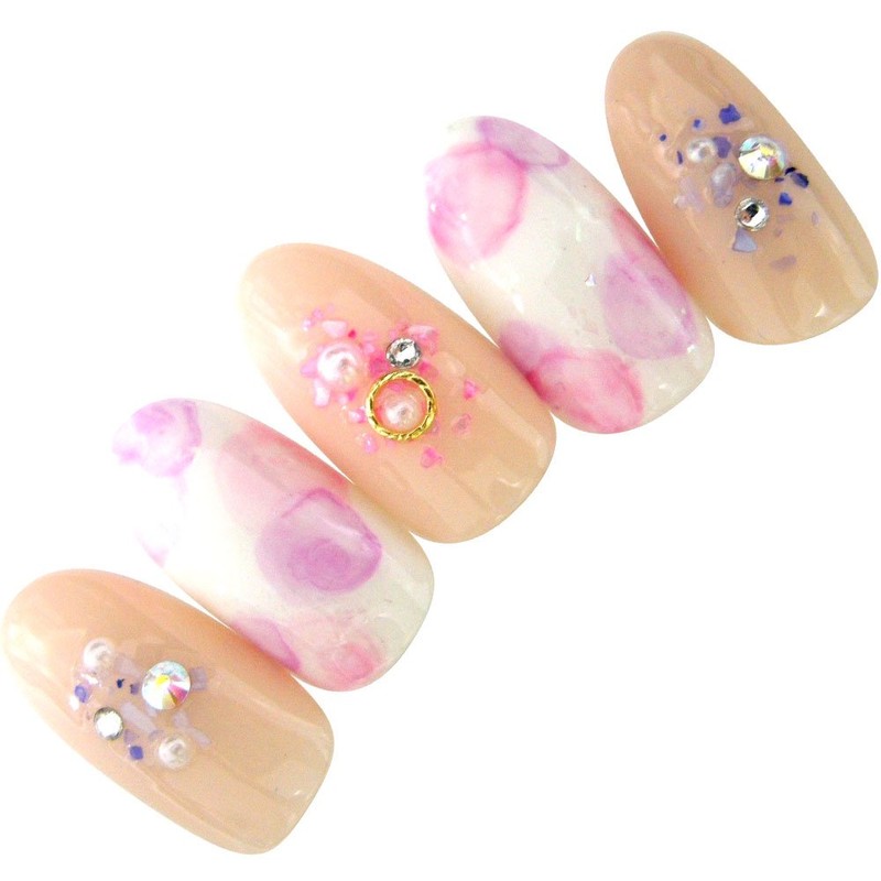 Narity! Nail Gel Nail Color 141 Neon Purple 0.1 oz