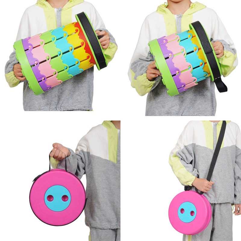 Telescopic Stool Rainbow Portable Retractable Collapsible Stools for Camping Fishing