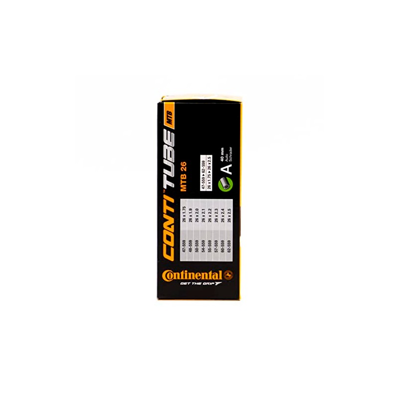 Continental 0181611 - Tubo flessibile "MTB 26", 26 x 1,75/2,50",