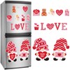Whaline 12Pcs Valentine's Day Refrigerator Magnets Love Gnome Fridge Magnets