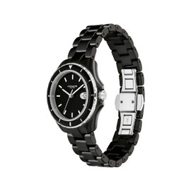 Coach PRESTON 14503805 Women's Watch, Black, Black, Bracelet Type