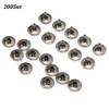 200 Sets Double Cap Rivet Leather Rivets Tube Metal Rivets