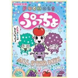Mikakuto Puccho Bags, 4 Types Assorted, 3.1 oz (88 g)