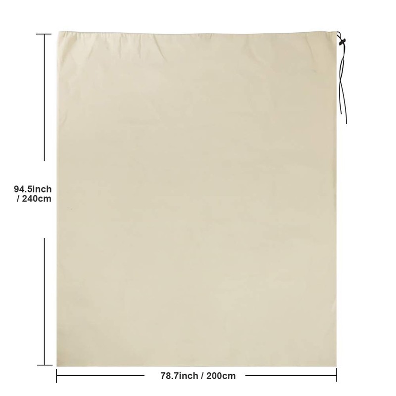 Tesmotor Winter Plant Fleece Frost Protection Cover, Plant Warming Jackets