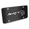 iPick Image for Dodge SRT Hellcat 3D Logo Black Carbon