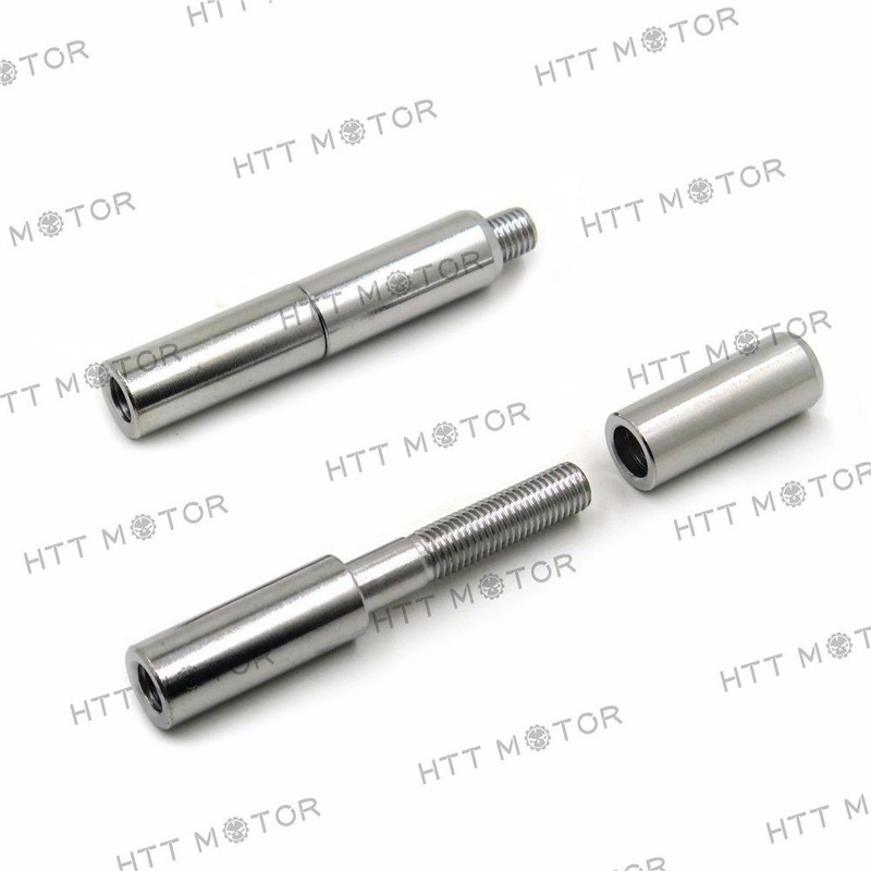 HTTMT MT387-001- Chrome 2 Inches Mirror Extensions Kit Compatible with