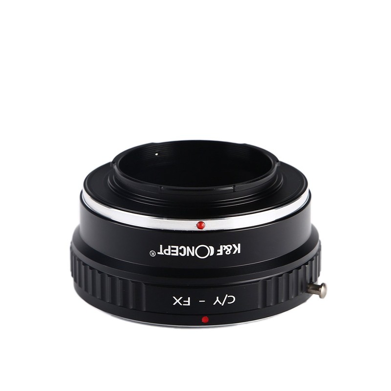K&F Contax Yashica C/Y-Fuji X FX Mount Adapter with Lens