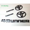 Toyota NEW 5PCS 2014-2021 TOYOTA 4RUNNER LIMITED MATTE BLACK OUT