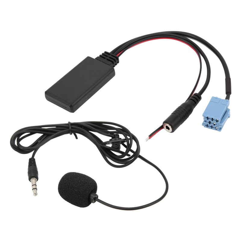 Bluetooth5.0 AUX IN Cable 3.5mm Jack ISO 8Pin 7 607