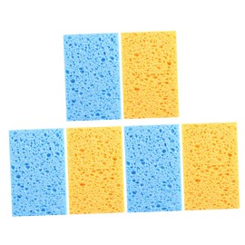 Healvian 6pcs Kitchen Cleaning Sponges Tableware Scrubbing Pads for Tough Safe for Dishes and Cookware Convenient Wiping Sponge