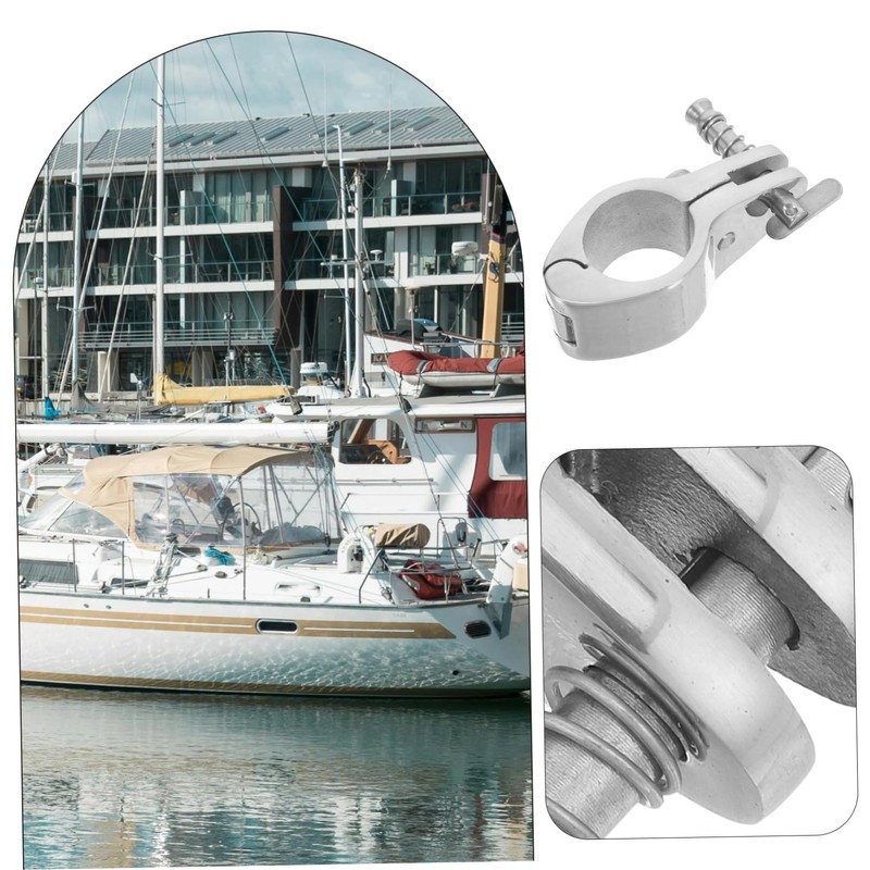 Outanaya 2pcs Stainless Steel Jaw Slide Clamp for Bimini Top