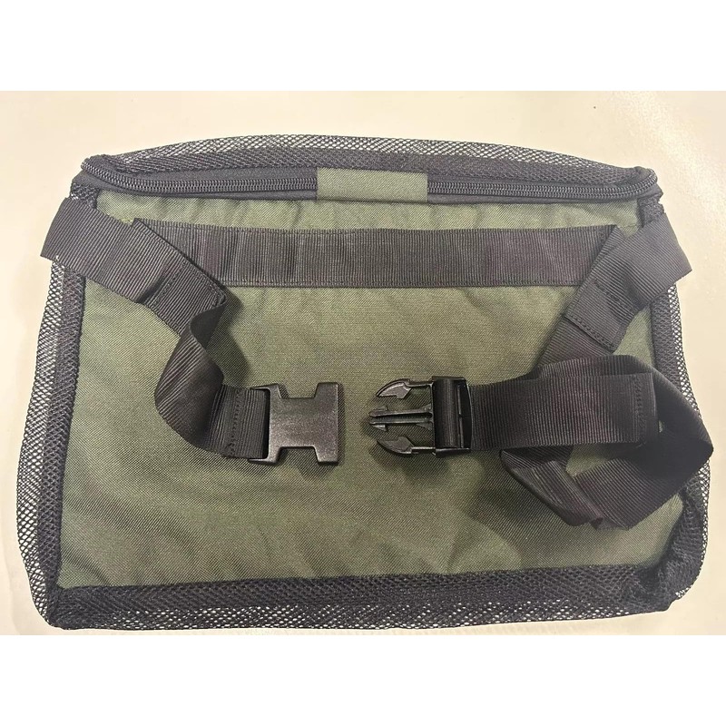 TMC Boilie Caddy Bait Bag, Black Mesh, Adjustable Strap, Carp