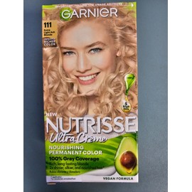 Garnier 2x Garnier Nutrisse Nourishing Hair Color Creme 111 Extra-Light Ash Blonde White
