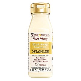 Creme Of Nature Pure Honey Detangler 8 Ounce Leave-In (236ml) (6 Pack)