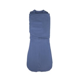 LullaBaby "Double Dream Swaddle: Exclusive Dual Wing Design, Pediatrician-Endorsed, Ultra-Soft Cotton, 2-4 Months, 12-20 lbs - Coastal Breeze