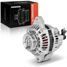A-Premium Alternator Compatible with Honda Civic 1996-2000 & Acura EL 1997-2000, 1.6L, 12V 70A 4-Groove Pulley Counterclockwise, Replace# 31100P2FC01, 31100P2FC02