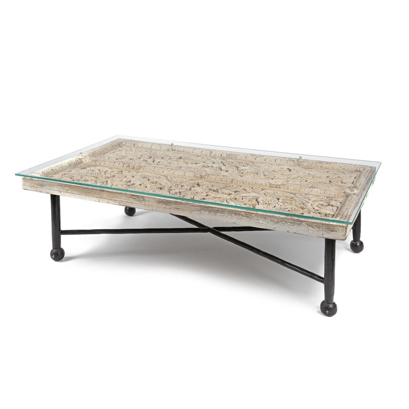 Fab Glass and Mirror Rectangle Glass Table Top, 18" x