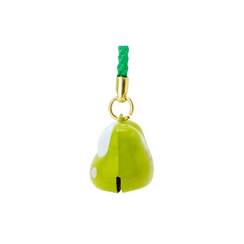 Sanrio (SANRIO) Face-shaped Bell Charm Kerokero Keroppy Strap String Brass