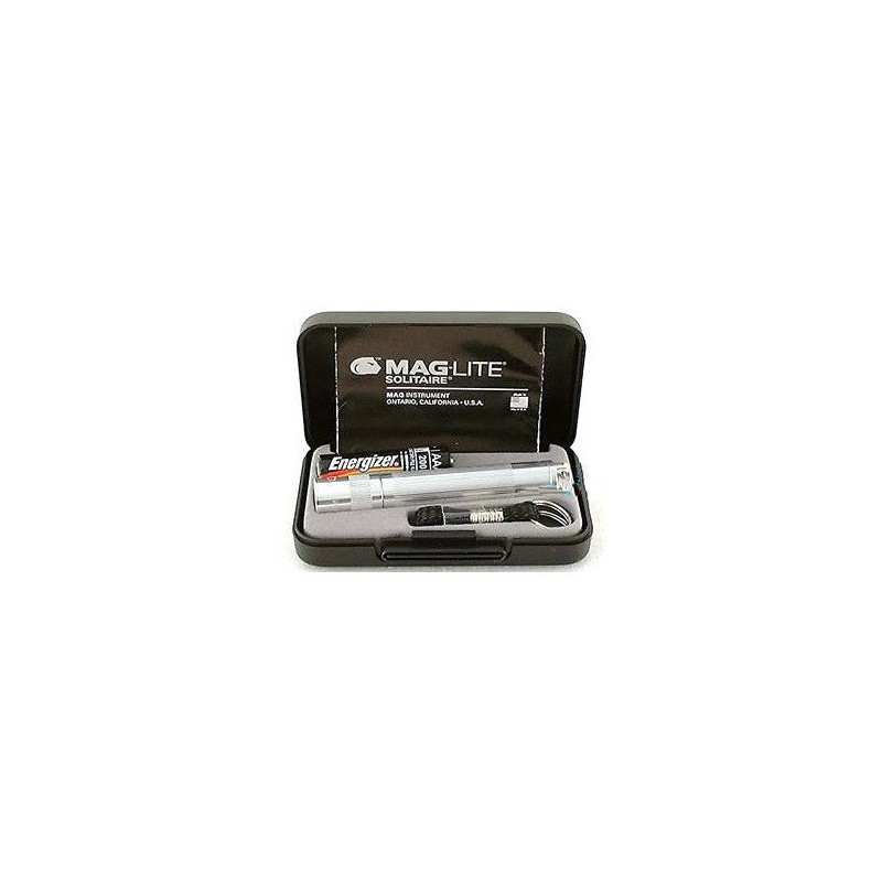 Maglite Boxed MGLK3A102 AAA Solitaire Torch - Silver