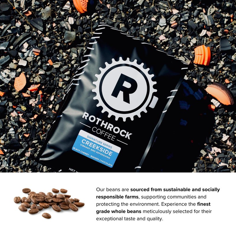 Creekside Blend Coffee Beans Medium Roast Whole Bean, Specialty Coffee,